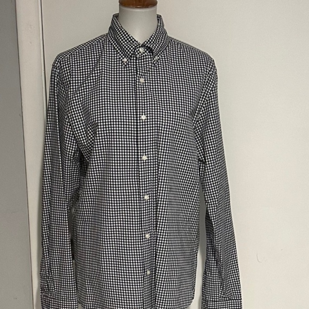 J Crew Plaid Shirt - Size M.